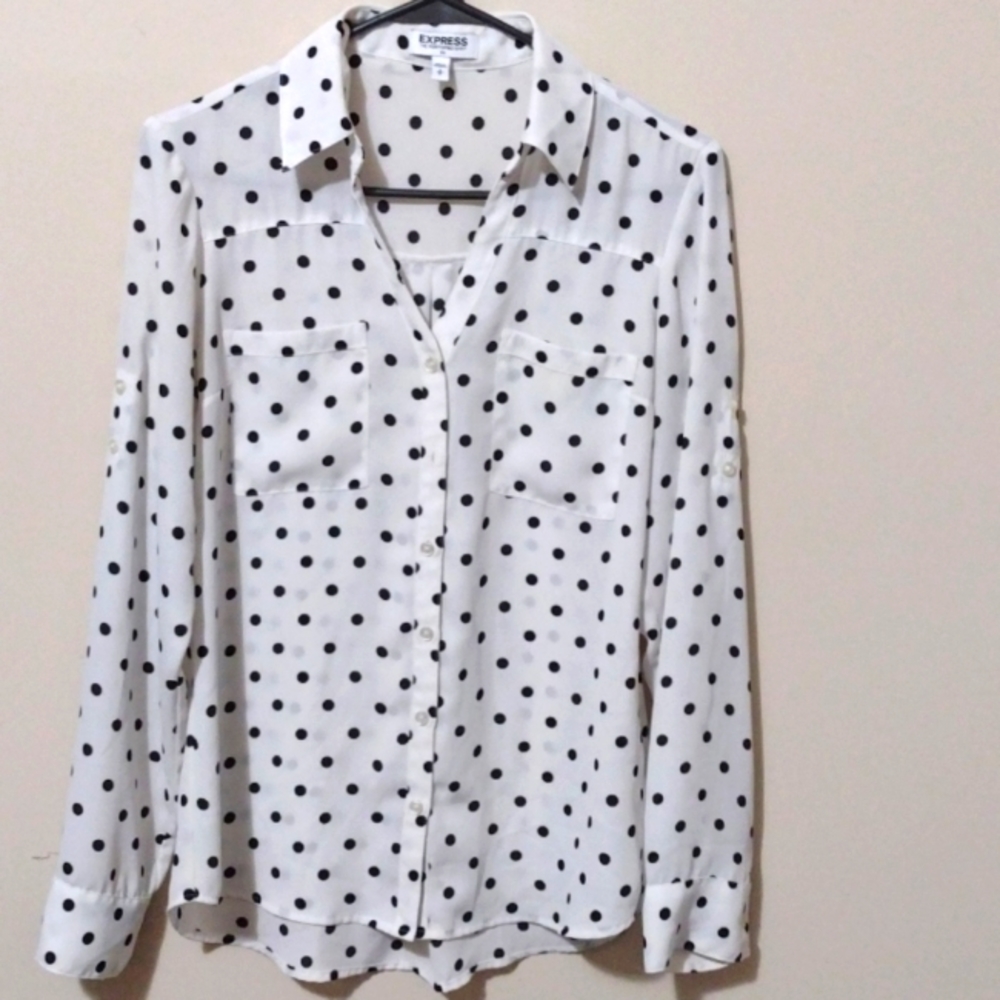 Express  Portofina Convertible Sleeve shirt